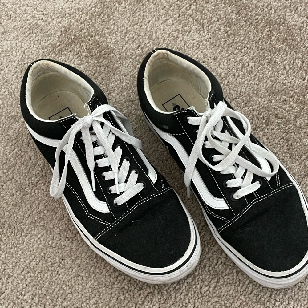 Slightly worn classic Vans